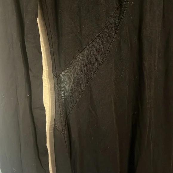 ASOS Elegant Black Dress with Sheer Cut Outs 10 - Picture 5 of 7